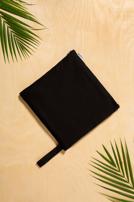 Classic Black SHOOFIE | Minimal Travel Shoe Organizer - SHOOFIE