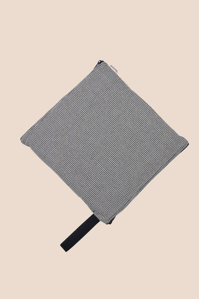 Classic Houndstooth Shoe Bag | Travel Shoe Organizer by SHOOFIE - SHOOFIE