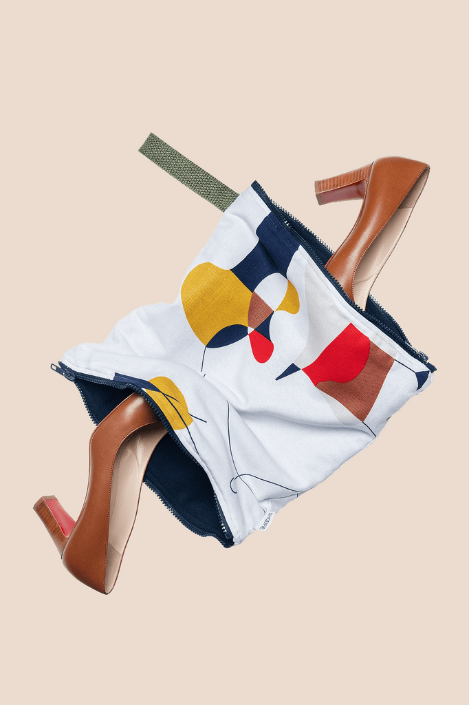 Abstract Canvas SHOOFIE | Travel Shoe Organizer - SHOOFIE