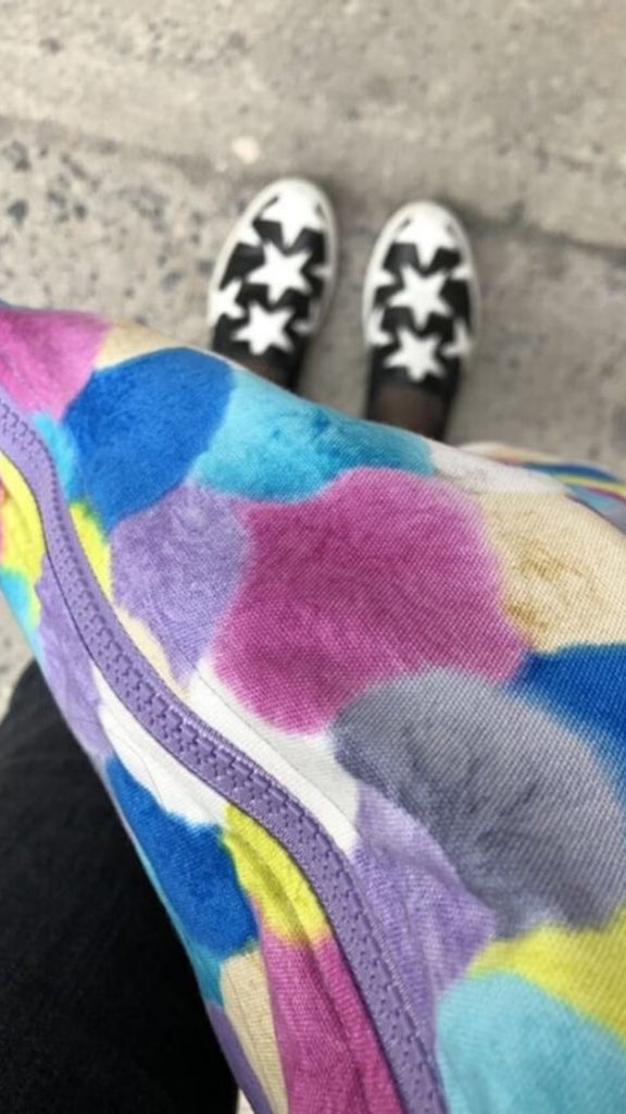 Pom Pom Print SHOOFIE | Travel Shoe Organizer - SHOOFIE